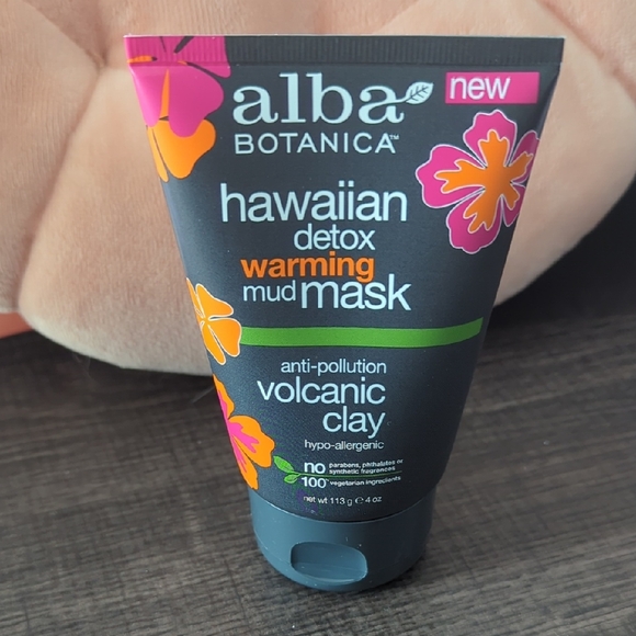 Alba Botanica Hawaiian Detox Warming Mud Mask - Black and Orange - Picture 1 of 5